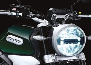 Hunter Scrambler: Moge Untuk Ujian SIM C1